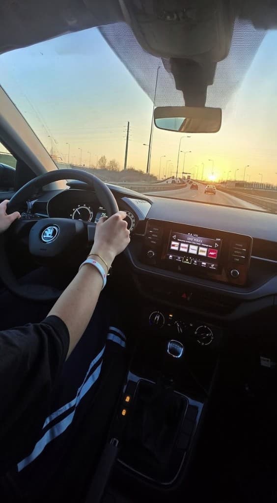 Jazda szkoleniowa samochodem Skoda